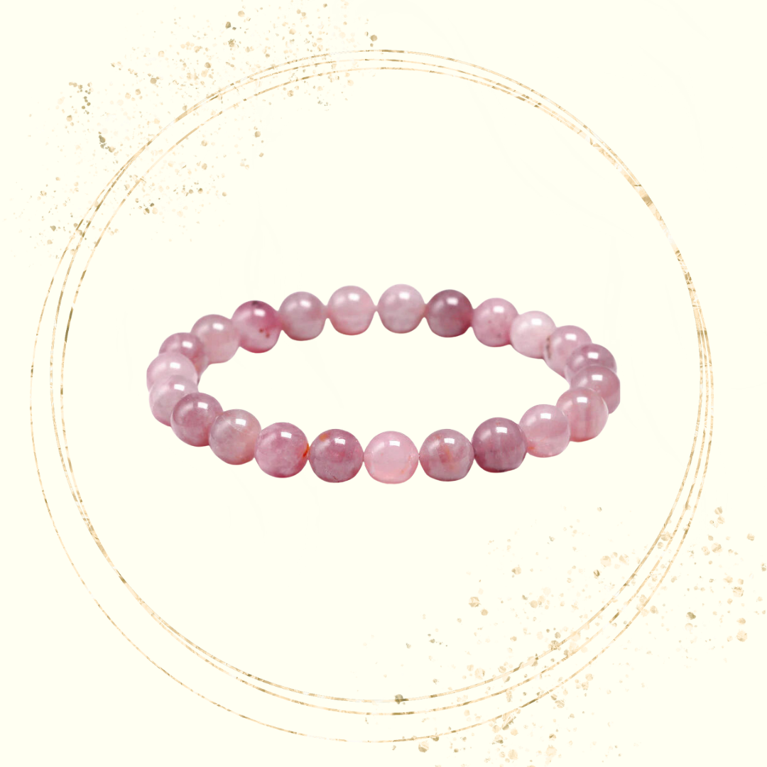 Pulseira de Energia - Quartzo Rosa