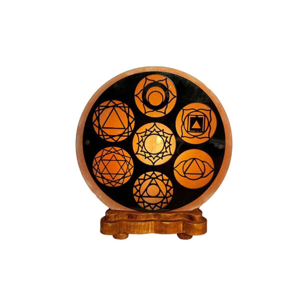 Candeeiro de Sal – 7 Chakras