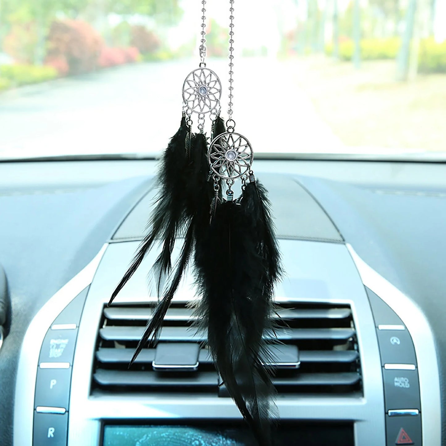 Mini Caça Sonhos para Carro - Preto