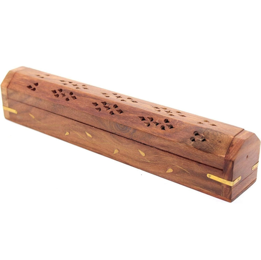 Caixa Incenso de Madeira