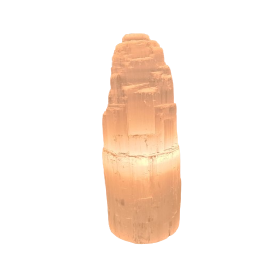 Candeeiro Selenite simples