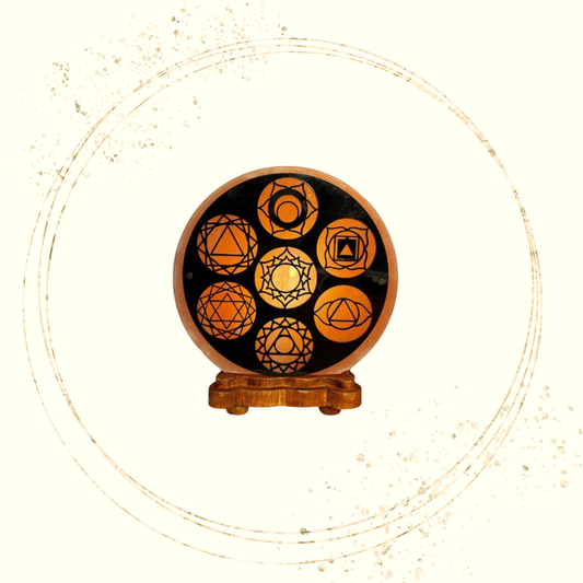 Candeeiro de Sal – 7 Chakras