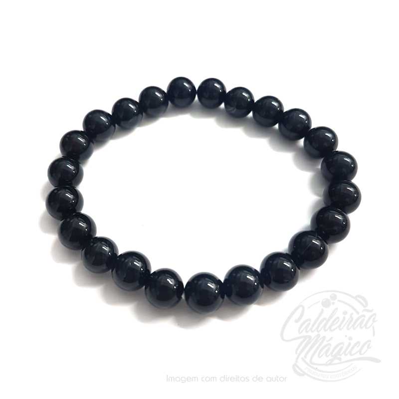 Pulseira de Energia - Ágata Preta